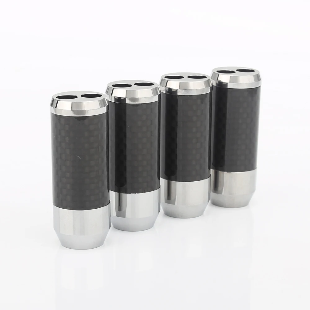 4 pcs Carbon fiber Speaker Cable Audio Cable Wire