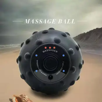 

Vibrating Massage Ball Fitness Balls Electric Roller Muscle Relaxation Apparatus Trigger Relief Training Waist and Abdomen
