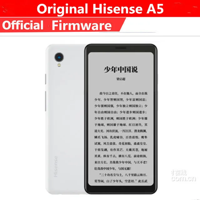 DHL Быстрая Hisense A5 мобильный телефон Snapdragon 439 Android 9,0 5,8" 1440x720 с чернильным экраном 4 ГБ ОЗУ 64 Гб ПЗУ 4000 мАч для чтения