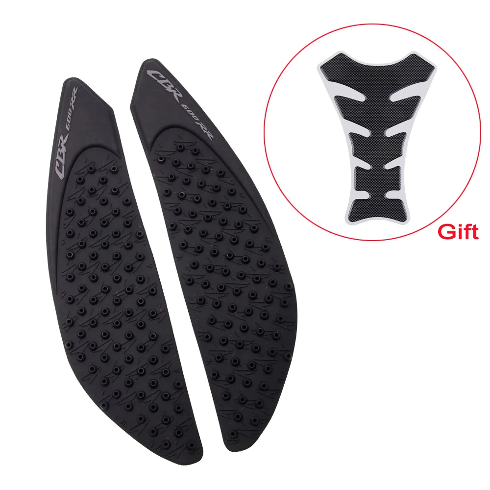 Для 2007-2012 Honda CBR600RR CBR 600 RR 2008 2009 2010 2011 Нескользящие наколенники для газа сцепление Тяговая накладка боковые наклейки Наклейка