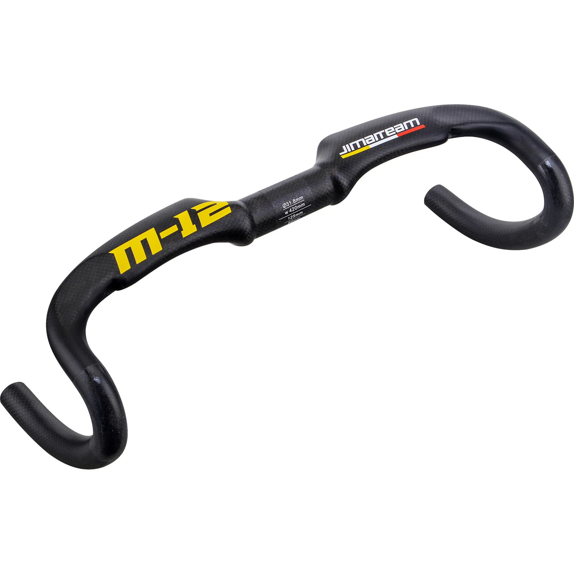 

2019 New Style jimiateam All Carbon Fiber Road Bicycle Bent Handlebar Sports Car Handlebar Riding Accessories