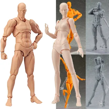 

Economical Painting Drawing Sketch Reference Model Props Home Decoration DIY Ornaments Men Women Models ds99