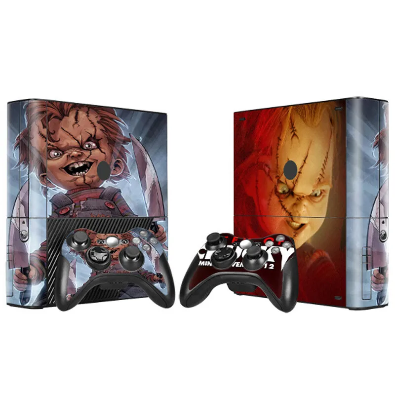 Children'S Play Chucky Skin Sticker Per Microsoft Xbox 360 E Consoel E 2 Controller Decalcomania Vinile Per Xbox 360 E Skin Sticker