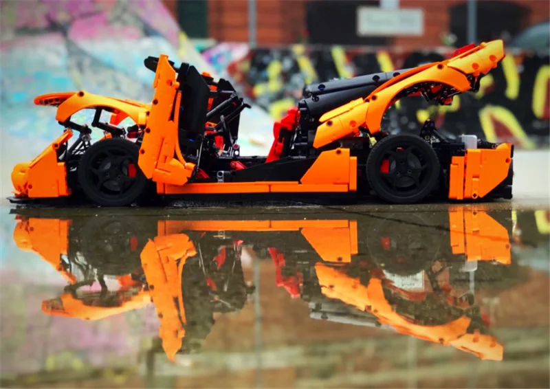 MOC-30506 Technic RC пульт дистанционного управления Koenigsegg Regera строительные блоки Модель автомобиля игрушки Набор DIY развивающие подарки для детей