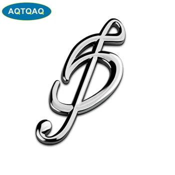 

AQTQAQ 1Pcs 3D Metal Car Side Fender Rear Trunk Emblem Badge Sticker Decals for BMW 525 530 535, accessories decoration stickers