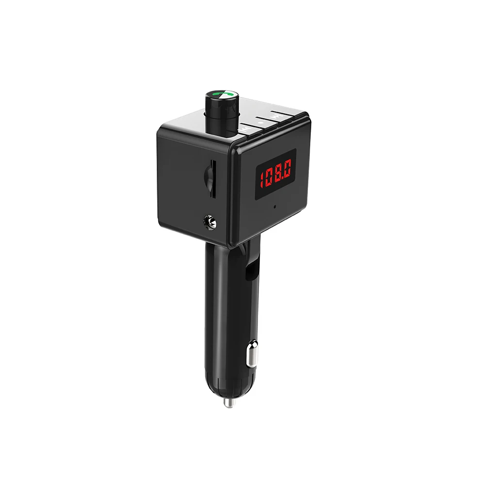 BS6 беспроводной автомобильный Bluetooth fm-передатчик Аудио Автомобильный MP3-плеер fm-модулятор громкой связи Bluetooth автомобильный комплект с двойным USB