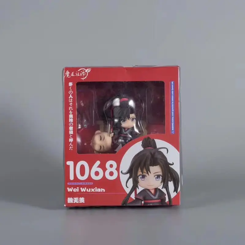 Nendoroid Mo Dao Zu Shi Wei WuXian 1068 Grandmaster Demonic культивирование Lan Wangji 1109 фигурка игрушки подарки - Цвет: wwx with box