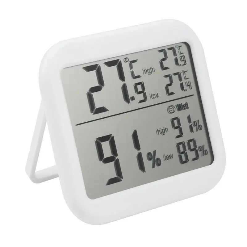

Digital Thermometer Humidity Monitor Max Min Record for Home Greenhouse63HF