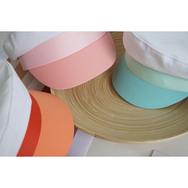 Cotton Newsboy Caps Women Patchwork Flat Visor Solid Color S M L