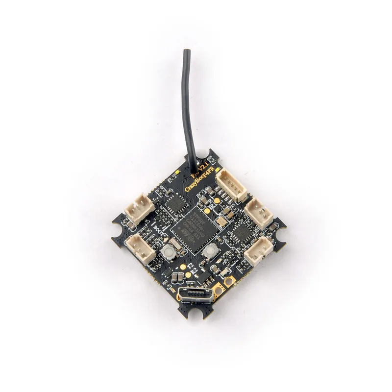 

Happymodel Crazybee F4 PRO V2.1 2-3S Flight Controller 5A ESC & Compatible DS M2 Frsky Flysky RX for Sailfly-X RC Drone