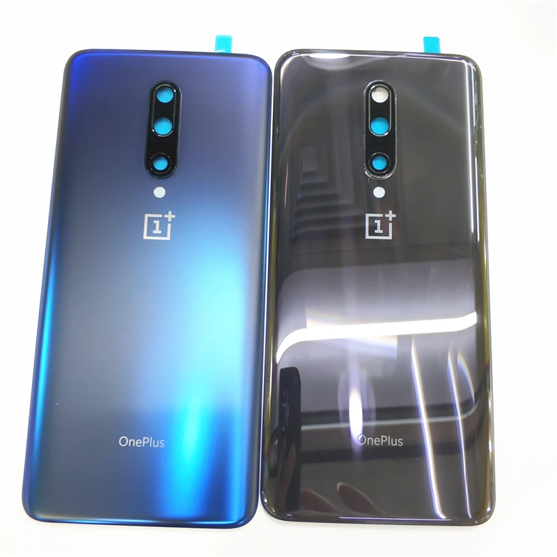 Оригинальное 3D стекло для Oneplus 7 Pro задняя крышка батарейного отсека с объективом