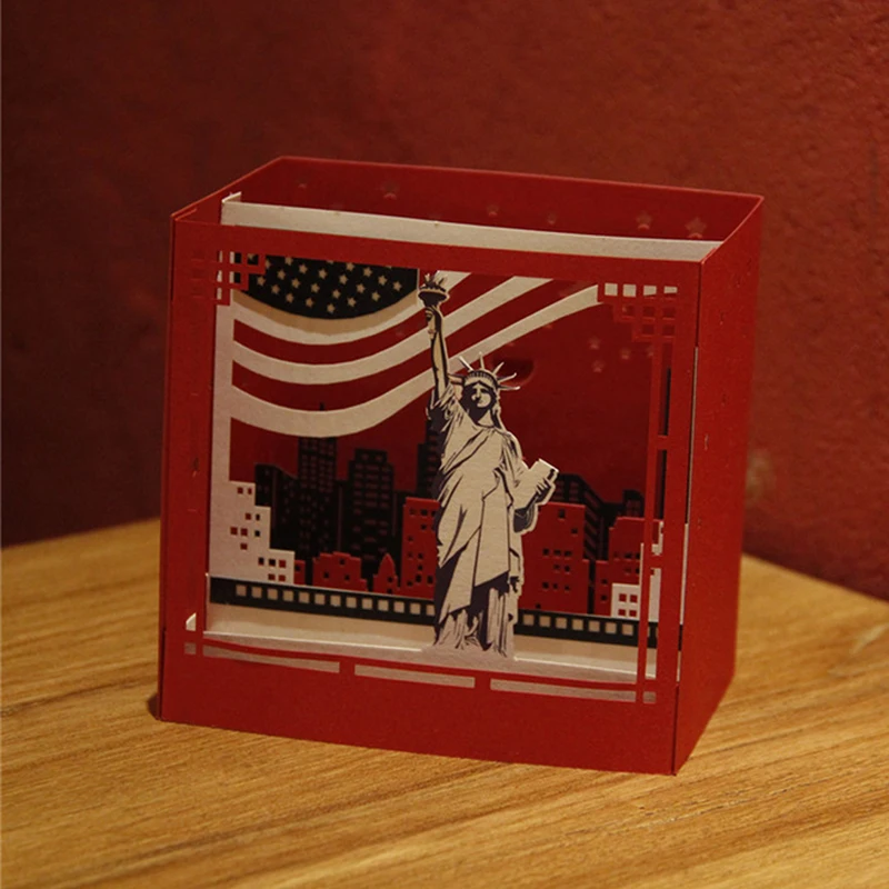  3D Pop Up New York Greeting Cards Christmas Birthday Valentine Invitation D08D - 4000357838357