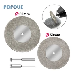 Mini disque de coupe rotatif, haute vitesse, en acier, diamant, meule Abrasive, travail du bois, lame de scie circulaire, accessoires électriques 