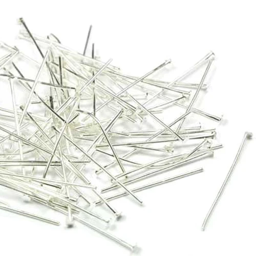 

Lot 250-in-1 flat head nails 30 mm silver
