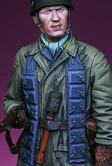 1/16 масштаб Смолы Рисунок Fallschirmjager 120 мм