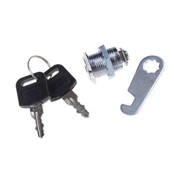 

1Set 2 Keys Cam Lock Cabinet Mailbox Drawer Cupboard Lock Home hardware High Quality