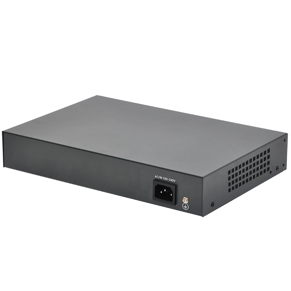 52V Пассивный POE коммутатор Ethernet с 8 10/100 Мбит/с Порты подходит для IP камеры/Беспроводной AP/IP CCTV камера системы