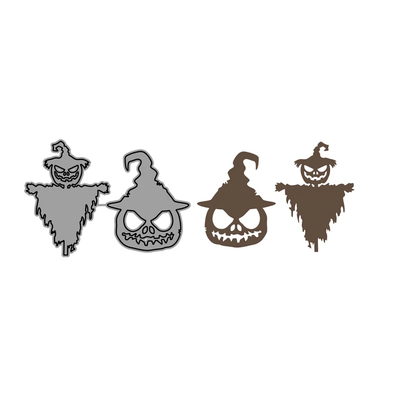 

CH New Arrival Easter Pumpkin Head Stitched Metal Cutting Die DIY Scrapbooking Craft Embossing Making Stencil Template