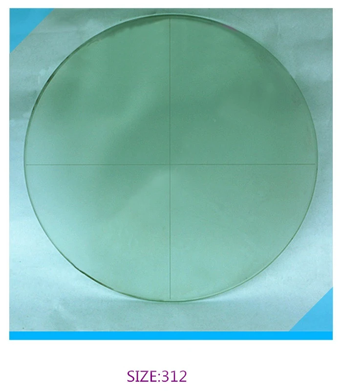 

Glass Optical Glass Carrier Table Window Diameter 312 MM
