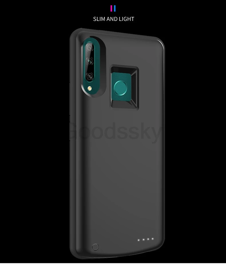 Силиконовый противоударный чехол для зарядного устройства для huawei Y9 Prime, запасной внешний аккумулятор, чехол для huawei P Smart Z, чехол для зарядного устройства