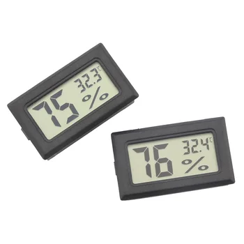 

GANLIER Cigar Digital Hygrometer for Humidor Cabinet Indoor Portable Accurate Cigar Humidor Hygrometer Temperature Meter