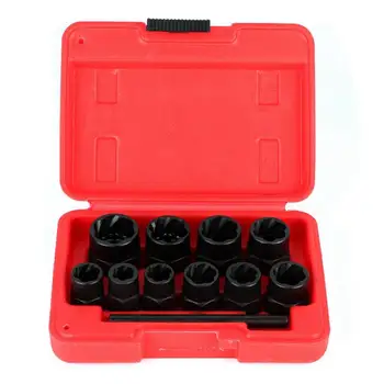 

11pcs Damaged Bolt Nut Screw Extractor Removal Tools Kit for Head Nuts