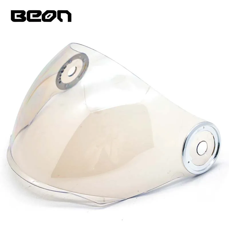 BEON мотоциклетный открытый шлем козырек ветрозащитные шлемы очки солнцезащитные очки для b-110b шлемы - Цвет: sliver