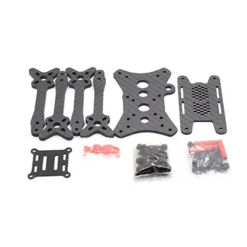 

215mm Wheelbase 3K Carbon Fiber Frame Kit RC Drone Rack with 4mm Arm for RC FPV Racing Drone Helicopter Spare Set