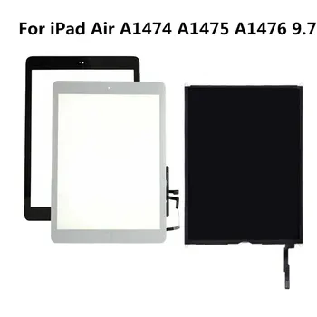 

AAA+ 9.7" LCD For iPad Air 1 A1474 A1475 A1476 LCD Touch Screen Digitizer Replacement With Home Button For iPad air iPad5 LCD