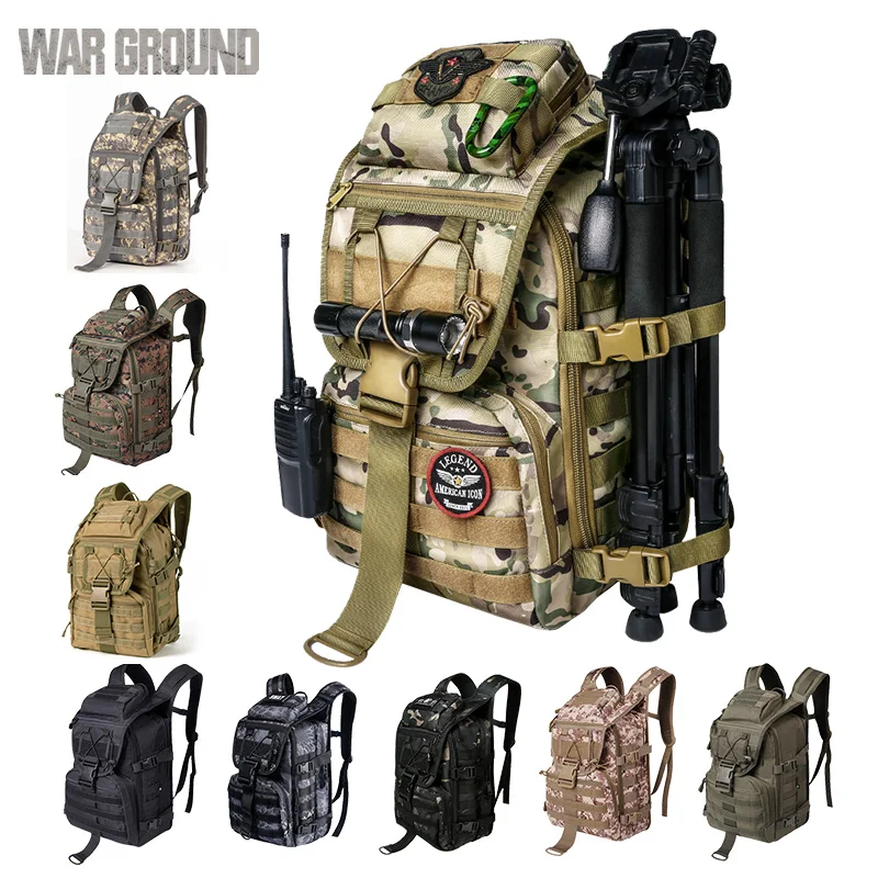  WAR GROUND 36L tactical Backpack multi-function hiking camping backpack outdoor backpack hunting ba