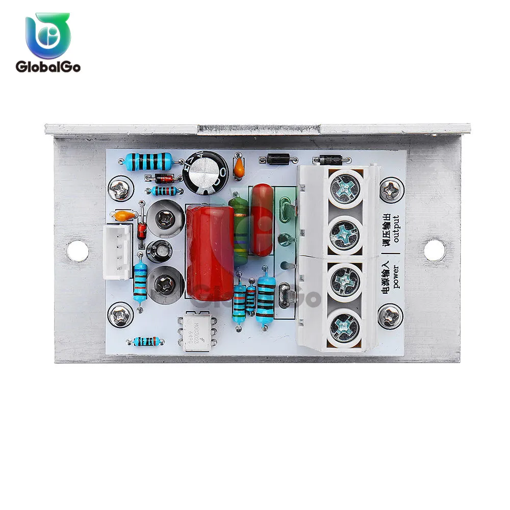 AC 220V 10000W Digital Control Electronic Voltage Regulator Speed Control Dimmer Thermostat + Digital Meters Power Supply