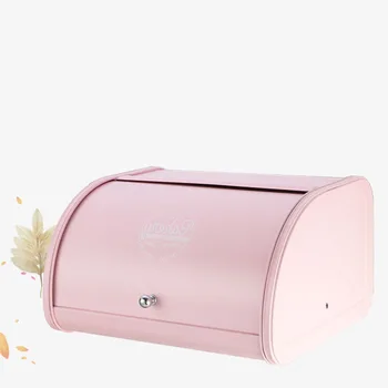 

1PC Kitchen Storage Iron Decorative Retro Durable Pastry Storage Snack Boxes Bread Box for Home Kitchen