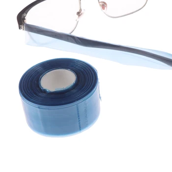

200pcs/box Disposable Plastic Covers for Glasses Legs Frame Slender Bag Dyeing Coloring Protector Hair Salon DIY Styling Tool