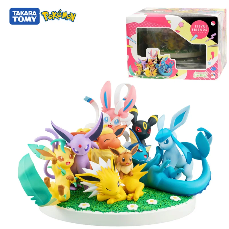 Original Pokemon Brinquedo Batalha Característica 3 Figuras Pacote Eevee  Evolução Família Bonecas - Figuras De Ação - AliExpress