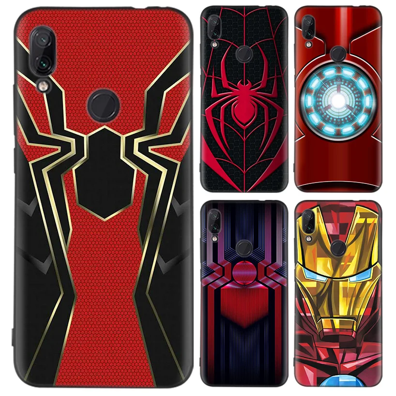 Marvel Iron Spider man Infinity War Case for Xiaomi Redmi Note 7 8 K20 7S 7A 1