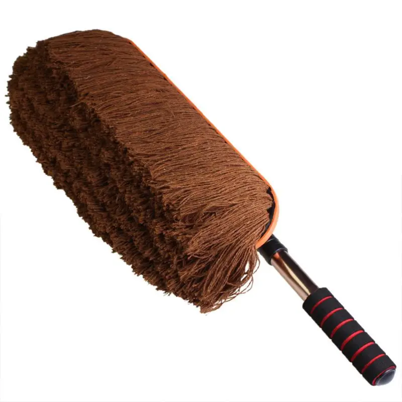 

Car Retractable Cotton Wax Brush Car Wash Car Tweezers Dusting Brush Cleaning Mop Cleaning Supplies