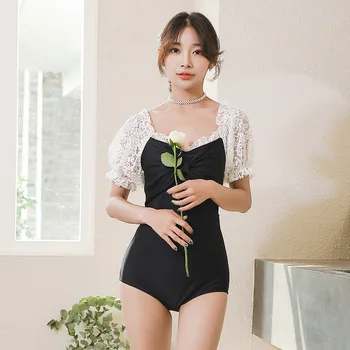 

Swimsuit For Women 2020 One-Piece Swimsuits One Piece Womens Swim Wear Push Up Black Backless Sexy Hot Solid Polyester Sierra