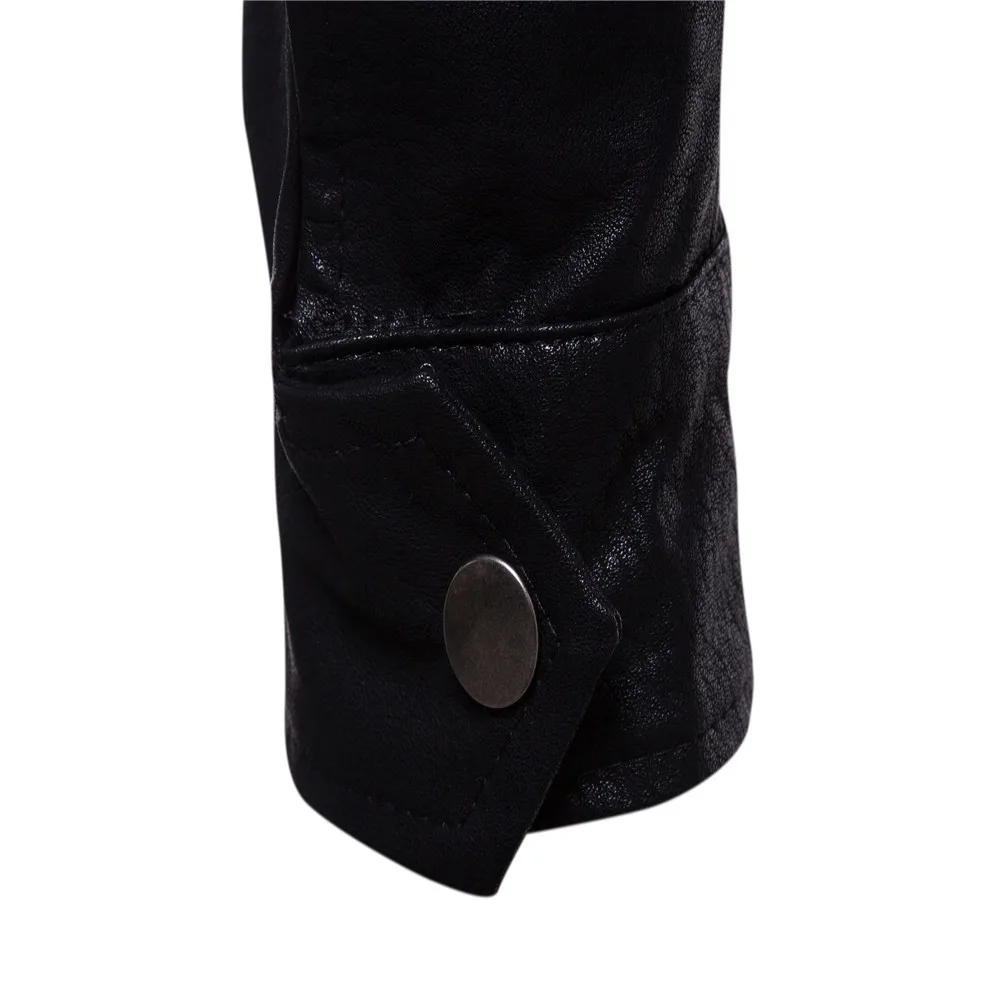 Осенний Стиль Повседневная модная мужская куртка Ouma Mock из двух частей с капюшоном Байкерская кожаная куртка