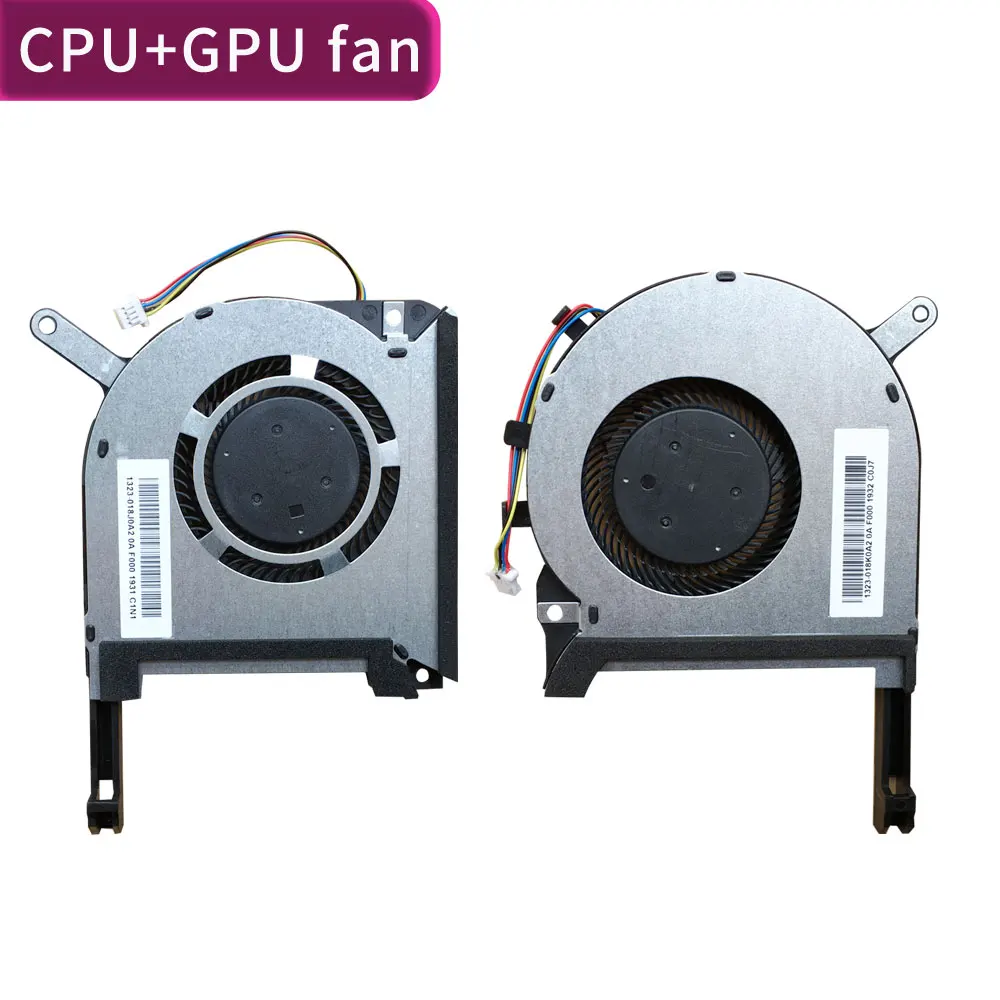 ASUS TUF 게이밍 A17 FA706 IV FA706IU FA706IH FX706 FX706IV FX706IU FX706IH FX706II 팬 쿨러 라디에이터용 GPU CPU 냉각 팬