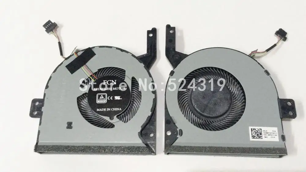 Новый вентилятор для ноутбука Asus X542 X542UR X542BA X542UQ X542U X542UA охлаждения