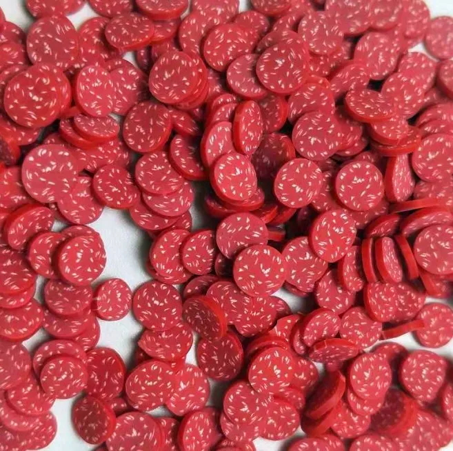 100 г/лот полимерная Горячая глина Fimo спринклеры Рождественский подарок трость печенье человек для рукоделия Изготовление DIY конфетти слизи скрапбук