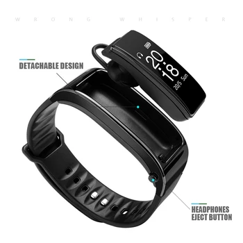 

Bluetooth Y3 Color Headset Talk Smart band Bracelet heart rate monitor Sports Smart Watch Passometer Fitness Tracker Wristband