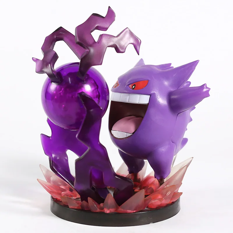 Монстры центр Mewtwo Gengar Charizard ПВХ Статуя Коллекционная модель игрушки
