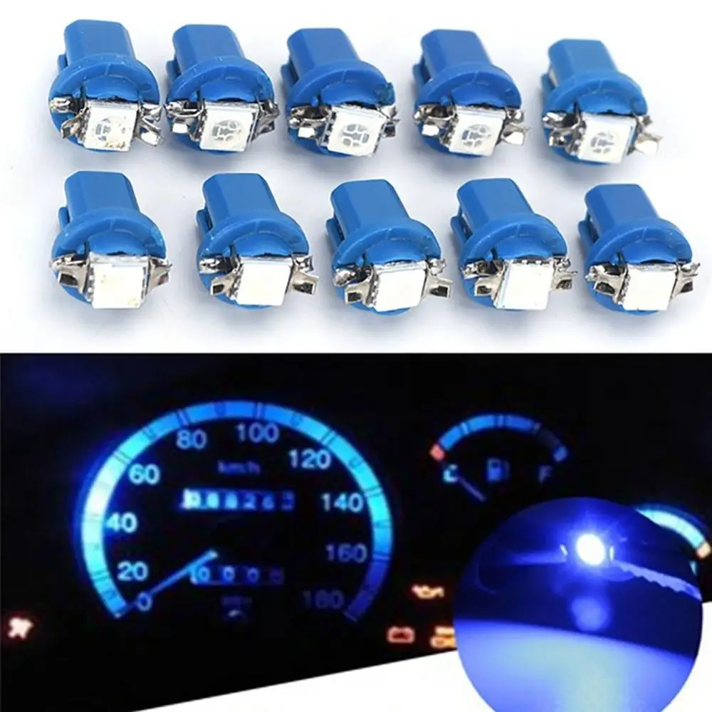 10 шт. B8.3D 5050 1smd светильник для приборной панели|Передние LED-фары авто| |