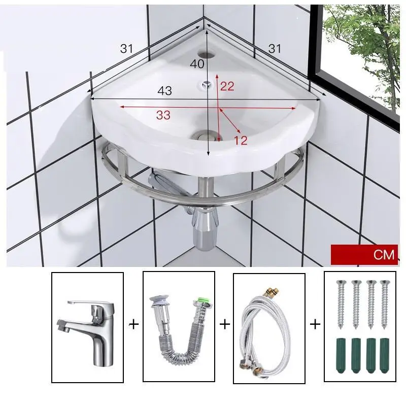 Умывальник Lavagem Umywalka Wastafel Evier Da Appoggio Basin De Waschtisch Sobre Encimera Lavabo Pia Banheiro - Цвет: MODEL K