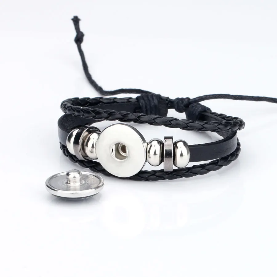 Glow in The Dark 12 Constellations Leather Rope Bracelet for Women Men Luminous Zodiac Sign Charm Bangle Punk Jewelry Gift bracelet jewelry