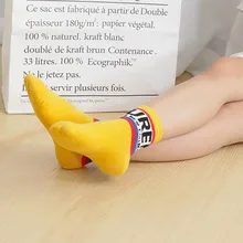 5 пар вязальных Хлопковых Носков с принтом для маленьких девочек