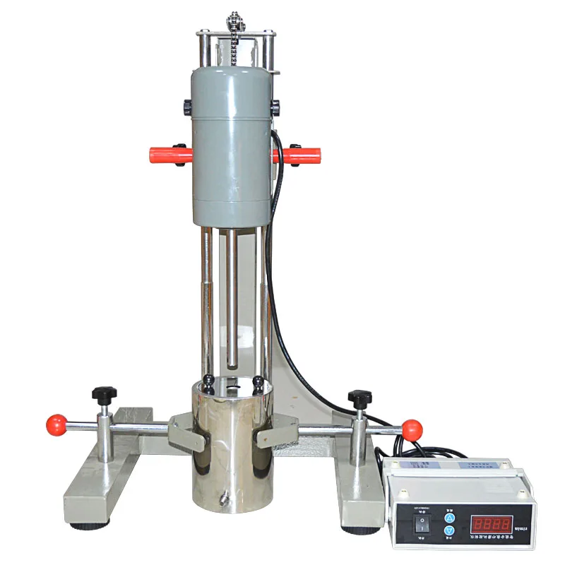High speed grinding dispersion machine FS400D digital display test multi-purpose mixing dispersion machine 220V 1PC 4