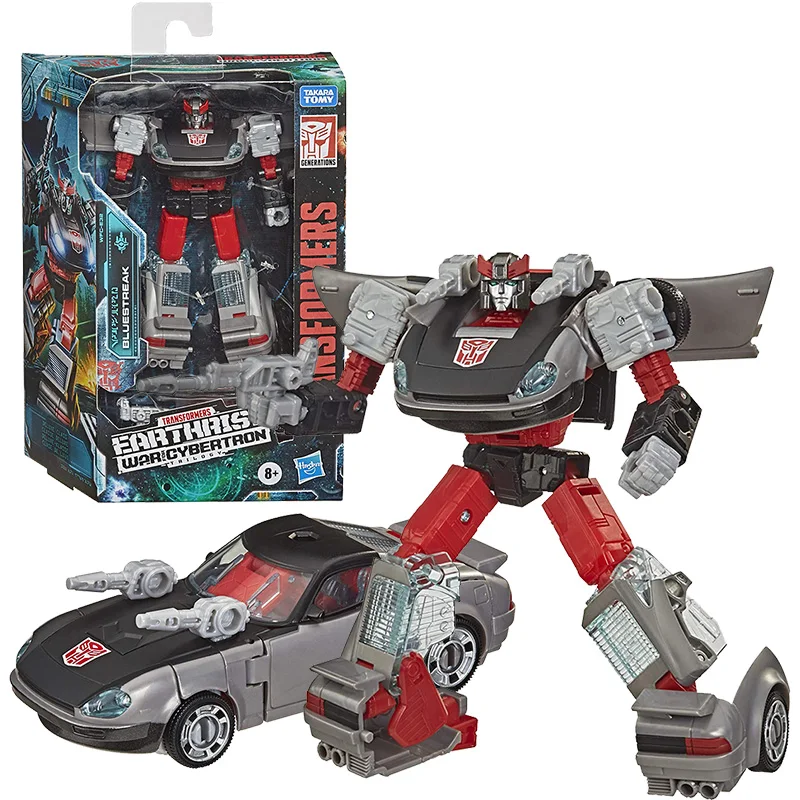 

Transformers Toys Generations War for Cybertron Earthrise Deluxe Wfc-E32 Bluestreak Action Figure Model Toy