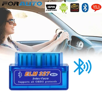 

ELM327 Bluetooth V2.1 / V1.5 OBD2 Code Readers For Android/Symbian Scan Tools Scanner Car Diagnostic Tool For OBDII Protocol